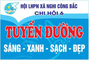 TUYẾN ĐƯỜNG SÁNG-XANH-SẠCH -ĐẸP